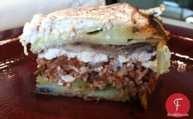 Moussaka (Vegan sau Vegetarian, alegeți.)