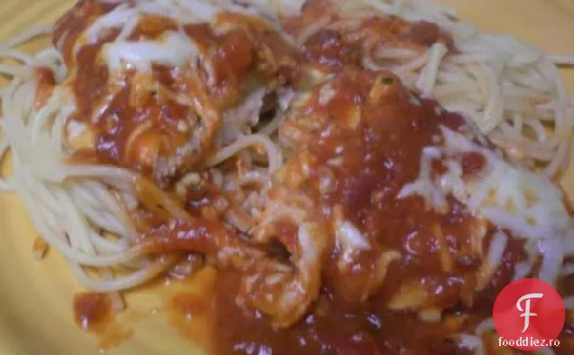 Ușor De Vinete De Pui (Vinete) Parmezan
