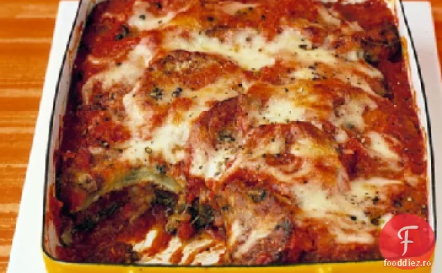 Parmezan Cu Vinete Coapte