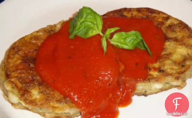 Vinete Umplute Cu Brânză De Capră Și Mozzarella