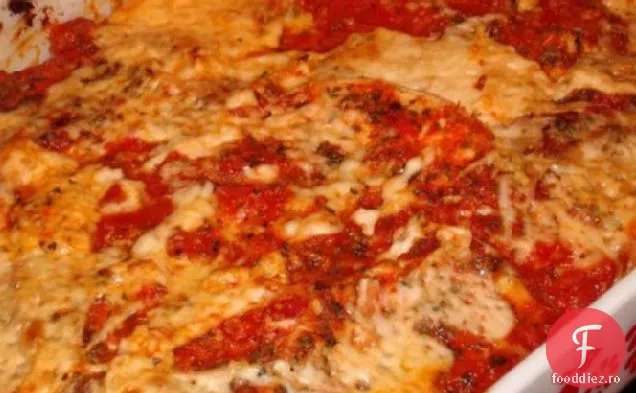 Vinete Cu Conținut Scăzut De Carbohidrați (Vinete) Parmezan