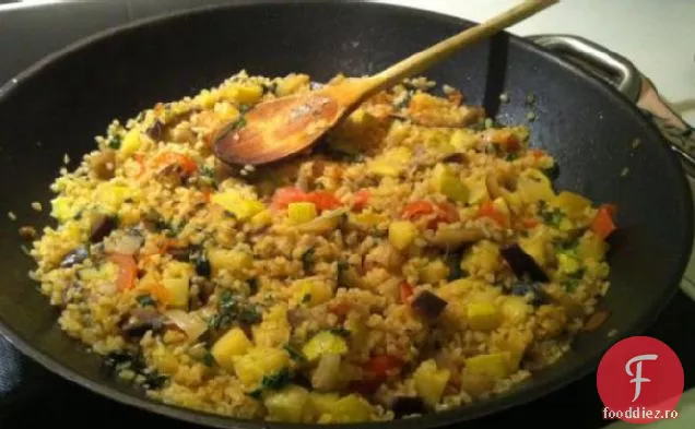 Zucchini-Bulgur De Vinete