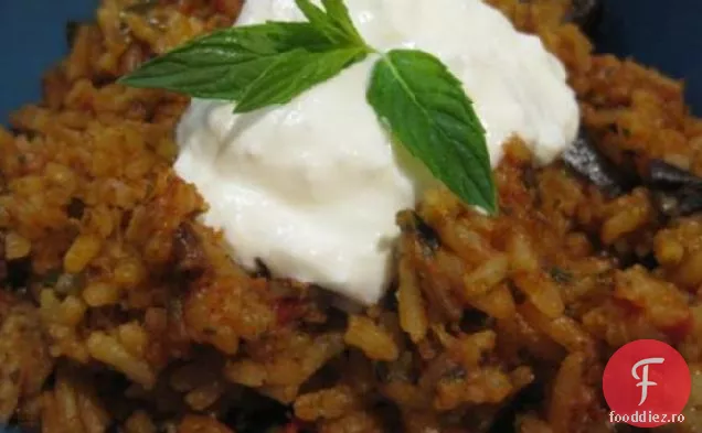 Vinete Turcești (Vinete) Pilaf (Patlicanli Pilav)