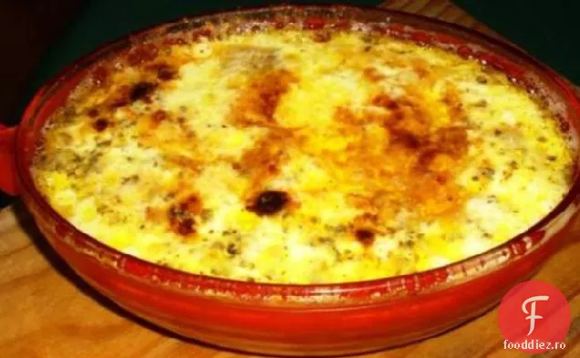 Caserola de vinete (vinete) și brânză