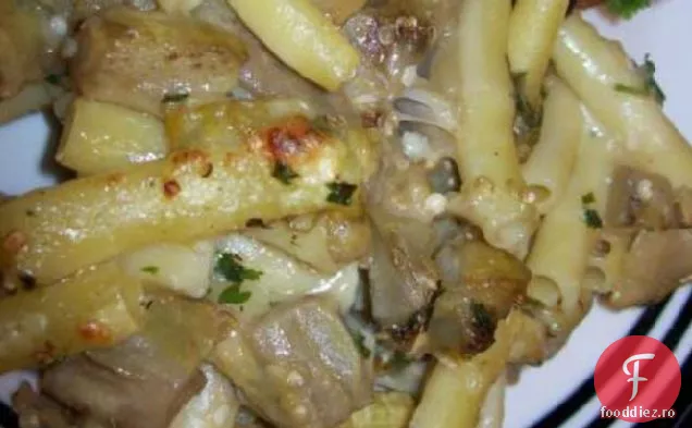 Ziti, vinete și Fontina Gratin