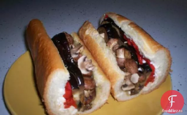 Sandwich Cu Legume Prăjite