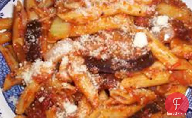 Penne cu vinete