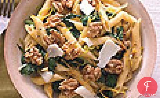 Penne cu Broccoli Rabe, nuci și Pecorino