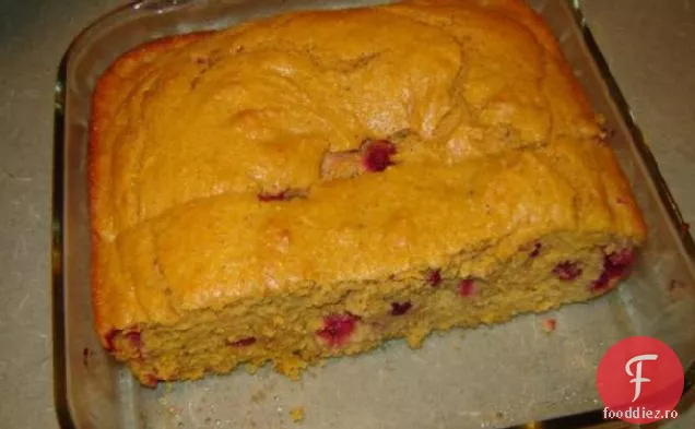 Pâine De Porumb Cu Merișor De Dovleac Umed