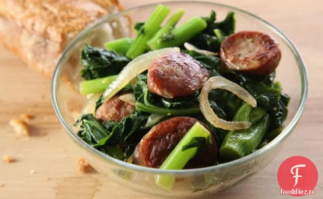 Bratwurst Saut Cu Broccoli Rabe Reteta