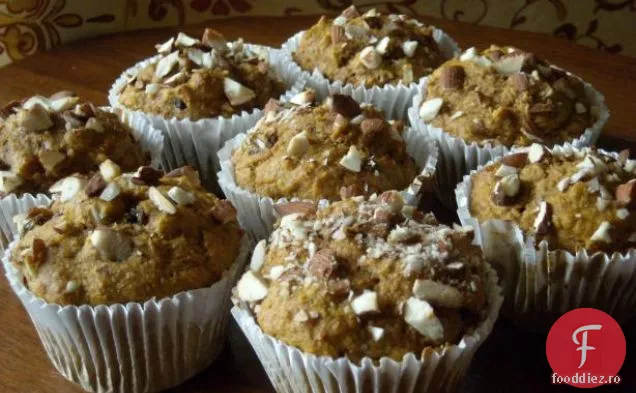 Brioșe Cu Brânză Cremă De Pecan De Dovleac