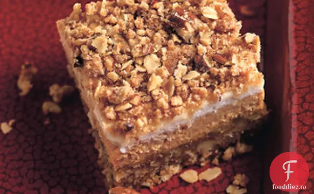 Dovleac Cheesecake Crumble Pătrate