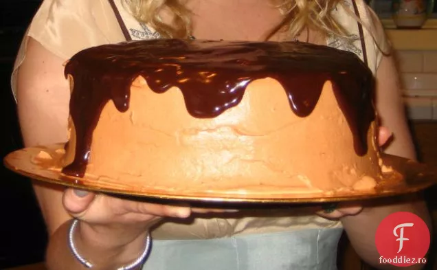 Tort De Dovleac Cu Ciocolată Glazurată