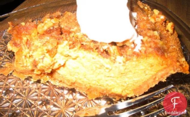 Plăcintă Cu Dovleac Cu Condimente Portocalii