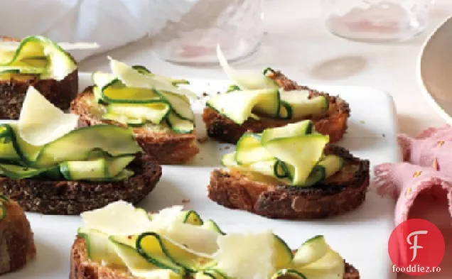 Bruschetta De Dovlecei Cu Lămâie