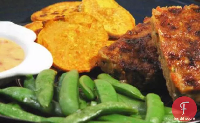 Mini Pâini De Carne Cu Chipsuri De Cartofi Dulci La Cuptor