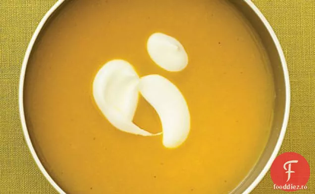 Supă De Dovlecei Prăjiți Cu Curry