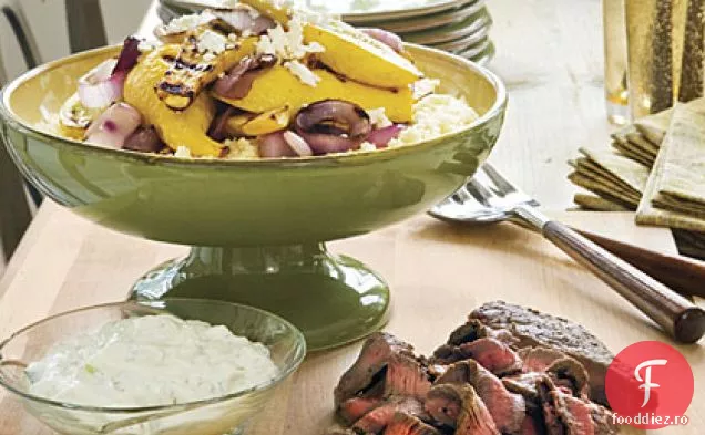 Carne de vită și legume în stil grecesc