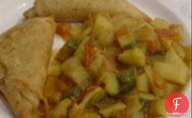Cartofi Și Dovlecei Curry