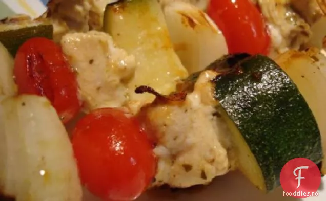 Frigarui De Pui Cu Lamaie (Kabobs)