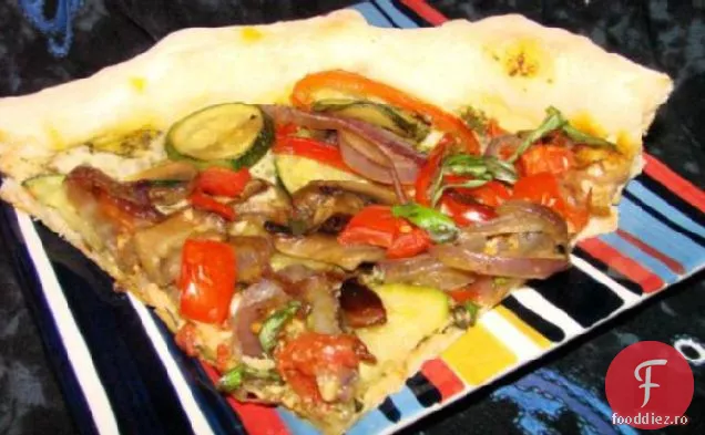 Pizza Cu Patru Legume (Rețetă De Dietă Cu Burtă Plată)