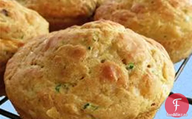 Brioșe De Dovlecei Cheddar Sărate
