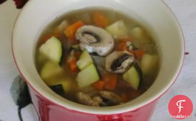 Supă de legume pentru unul
