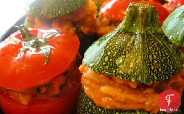 Petits Farcis-Legume Coapte Umplute Cu Provencroume