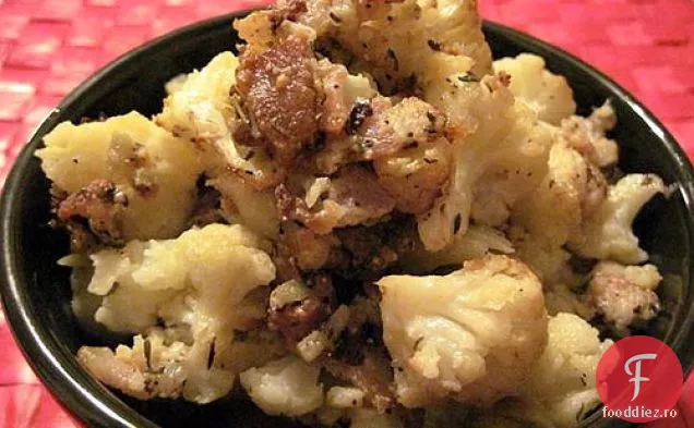 Hash Browns Și Varză De Bruxelles