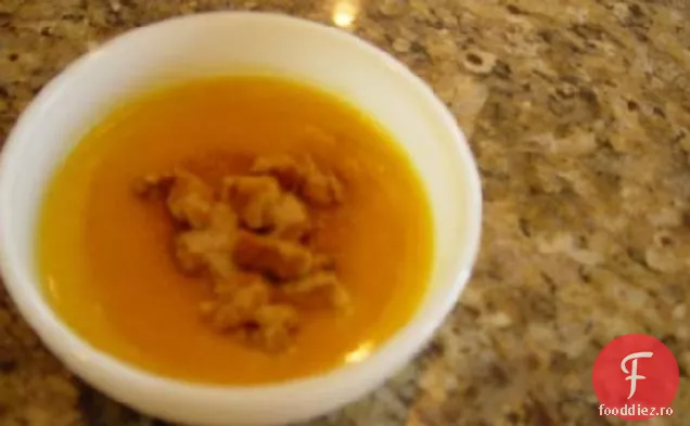 Supă dulce și cremoasă de dovleac