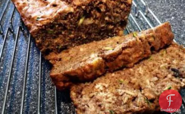 Zucchini Banane Pâine De Ovăz (Scăzut (Er) Carb)