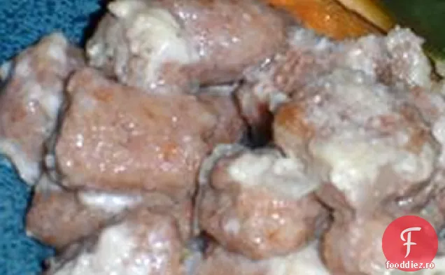 Gnocchi de dovlecei de ghindă cu salvie parmezană Beurre Blanc