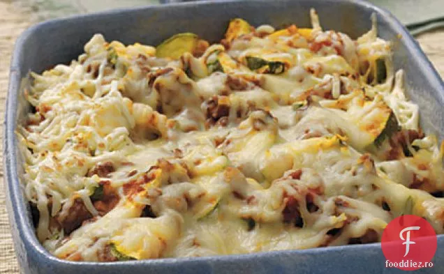 Caserola italiană de vită și mămăligă