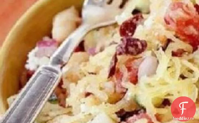 Squash de pui și spaghete