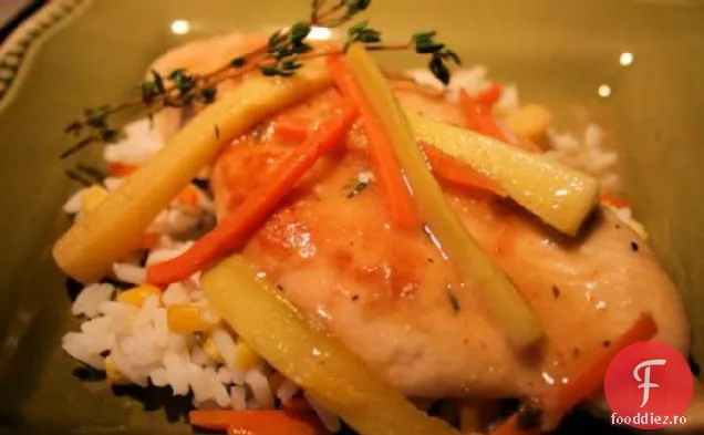 Pui De Legume Francese