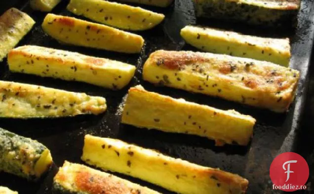Parmezan Crusted Zucchini