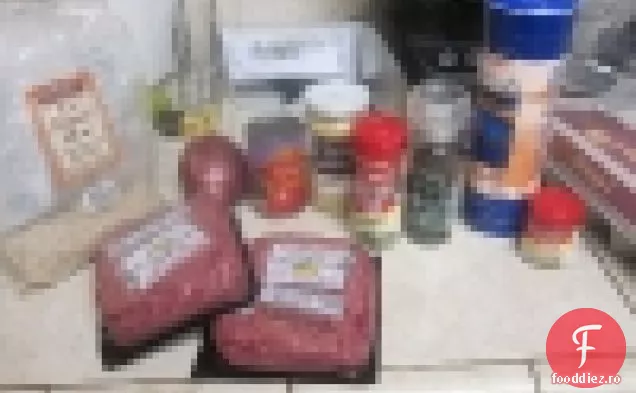 Pâine De Carne Și Varză De Bruxelles La Cuptor