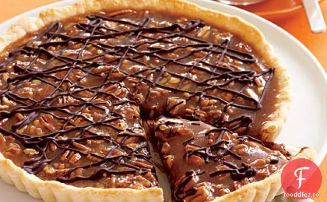 Caramel Turtle Tart