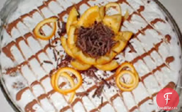 Orange-Ciocolata Twist Cheesecake