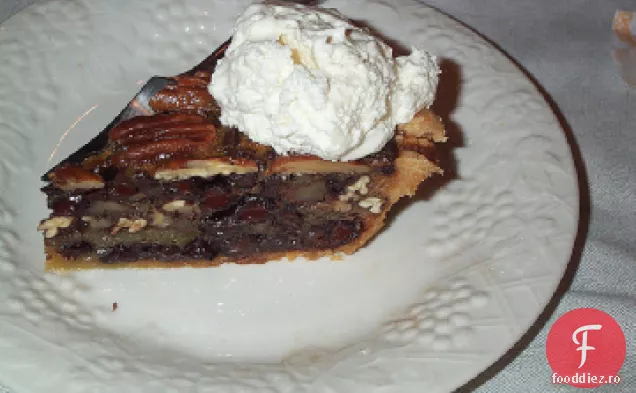 Plăcintă Cu Nuci Pecan Cu Ciocolată Ghirardelli