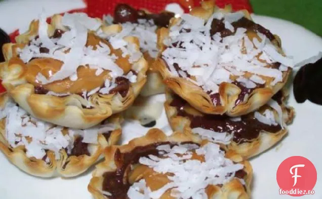 Ciocolată Caramel Tarte De Nucă De Cocos