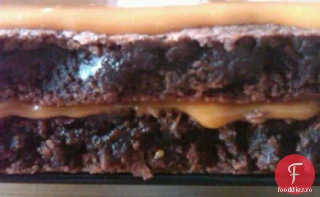 Brownies Cu Două Etaje Butterscotch