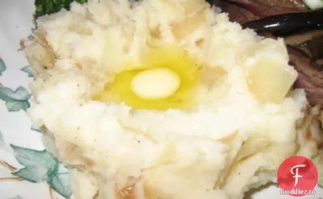 Cremă De Ceapă Prăjită Piure De Cartofi
