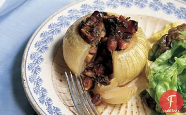 Ceapă Dulce Umplută La Cuptor