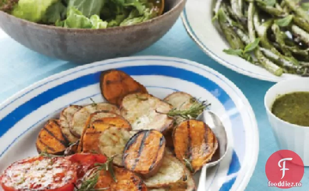 Cartofi la grătar cu rozmarin