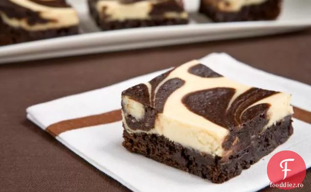 Brownies Cu Brânză Mai Ușoară