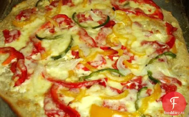 Pizza Țărănească Cu Brânză De Capră