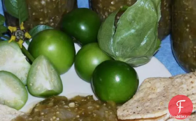 Salsa Verde-Rețetă de conserve