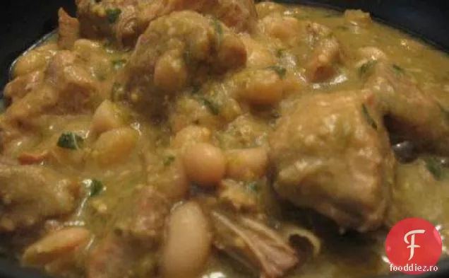 Friptură De Porc Tomatillo Cu Ardei Iute Murat (Puerco En Salsa Verde