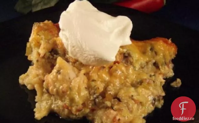 Maias Pui Stratificat Enchiladas Verde